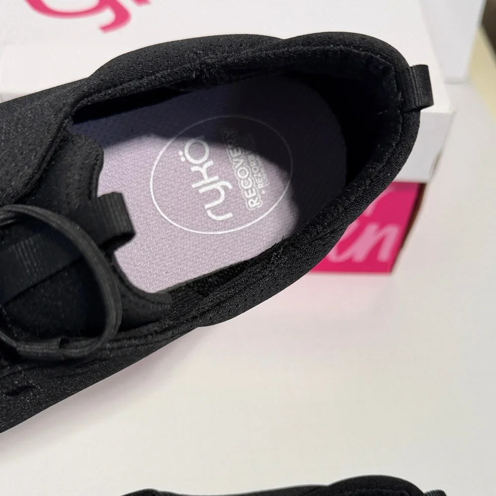 Ryka Women's Black Sneakers 7.5 W (wide) New in box - Picture 4 of 12